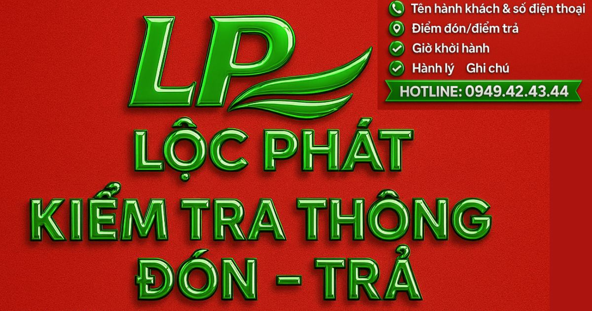 Xác nhận điểm đón/trả trước chuyến – Tránh lỡ giờ